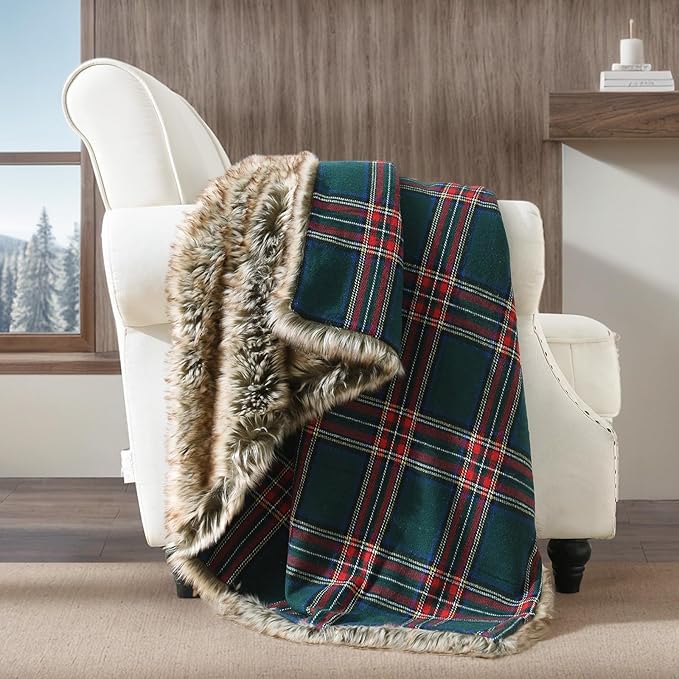 HORIMOTE HOME Luxury Plush Faux Fur Throw Blanket - Image 2