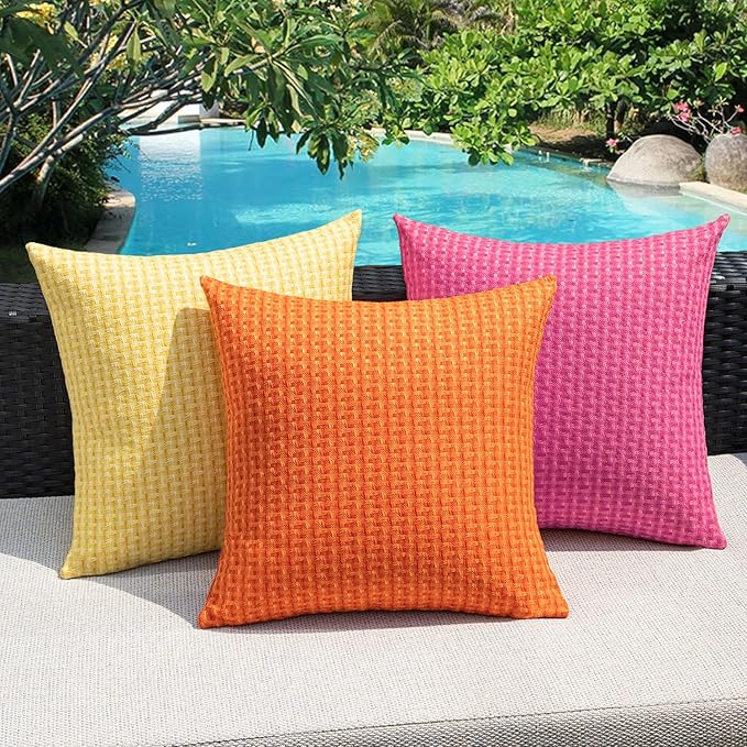 Kevin Textile Outdoor Waterproof Throw Pillow Covers Pack of 2 Valentines - Image 7