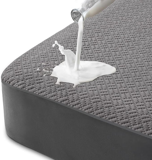 Hanherry 100% Waterproof Mattress Protector Twin Size by Hanherry