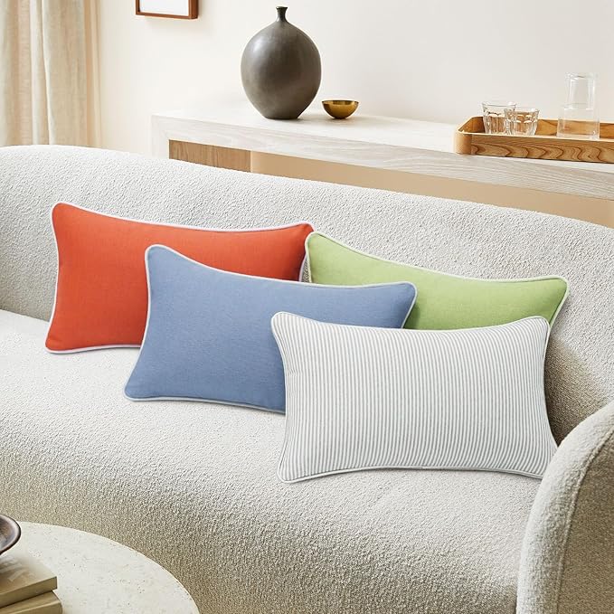 Decorative Outdoor Water Repellent Throw Pillows - Image 6