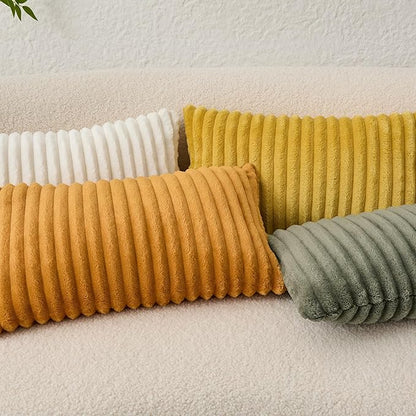 Kevin Textile Soft Plush 14x22 Inch Lumbar Pillow Cover 1 Pack, Luxury Fluffy - Image 6