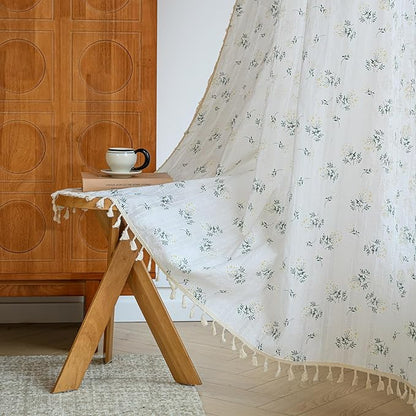 ENJOYBRIDAL Floral 84 Inch Curtains by ENJOYBRIDAL