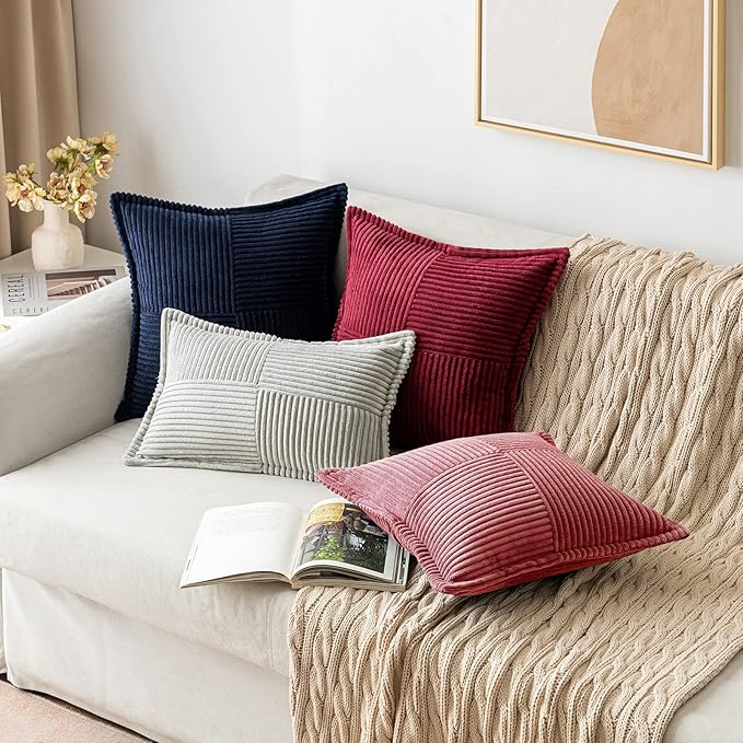 MIULEE Decorative Lumbar Throw Pillow Covers - Image 5