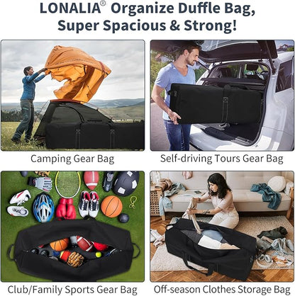 52 Inch Large Duffle Bag for Travel Camping - 180L Extra Large Heavy Duty - Image 2