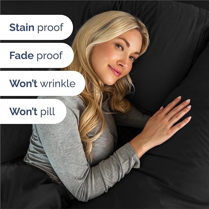 King Size 4 Piece Sheet Set - Image 5