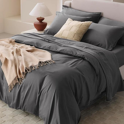 Double Stitch Cotton Tencel Duvet Cover by DoubleStitch