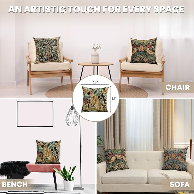 Charlotte Home Furnishings Throw Pillow Covers, Decorative Boho Pillow Covers - Image 5