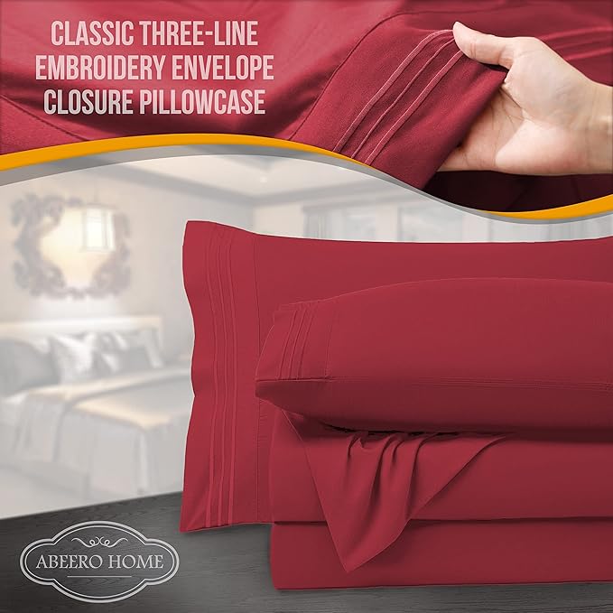 King Size Sheets Set Cooling - Image 3