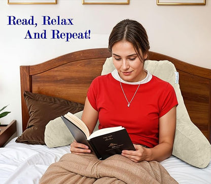ComfortSpa Reading Pillow for Kids Teens Adult, Back Rest Pillow - Image 7