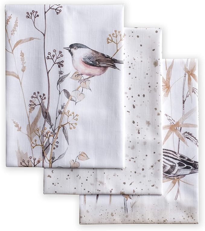 Maison d' Hermine Kitchen Towels Set of 3 100% Cotton 27.50" x 20" Reusable by MaisondHermine