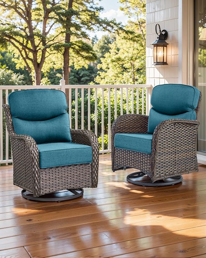 Luxury 22x24/22x25 6-Inch Smile Patio Cushions - Image 2