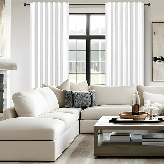 100 Inch Curtains Complete Blackout Curtains - Image 6