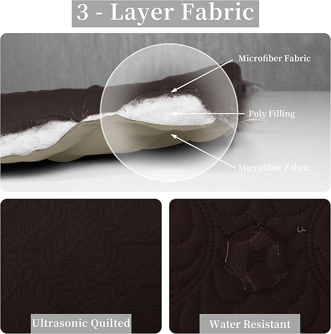 Easy-Going Twin Size Reversible Quilt Set - Image 5