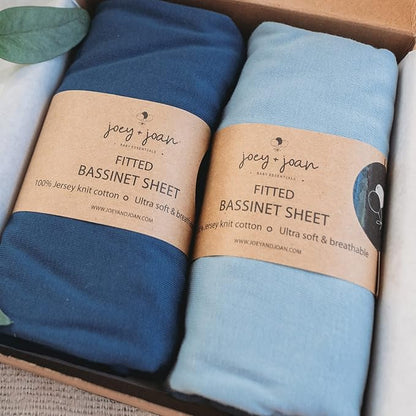 Bedside Sleeper Bassinet Fitted Sheets 33x20 by JoeyJoan