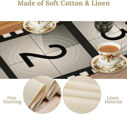 Movie Night Table Runner Film Reel Film Strip Table Decor Movie Theme Dinner - Image 5