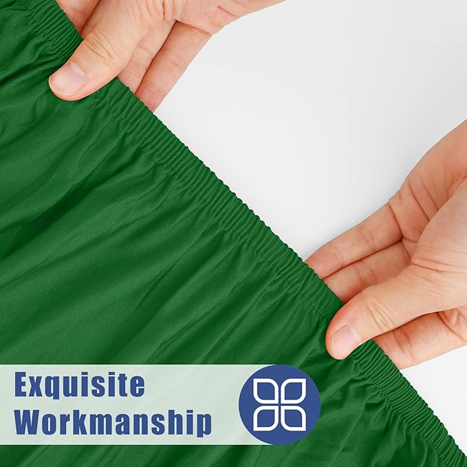 Round Spandex Tablecloth, Elastic Fitted Waterproof Tablecloths - Image 4