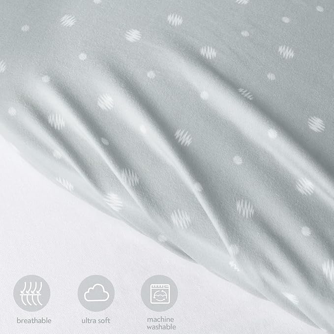 Bassinet Sheets Fit for RONBEI, Arm's Reach Clear-Vue, Mini Ezee Co-Sleeper - Image 3