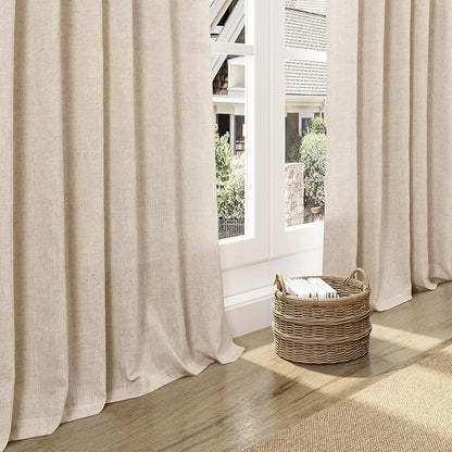 Nanspring Long Linen Curtains 102 Inches Long - Image 5