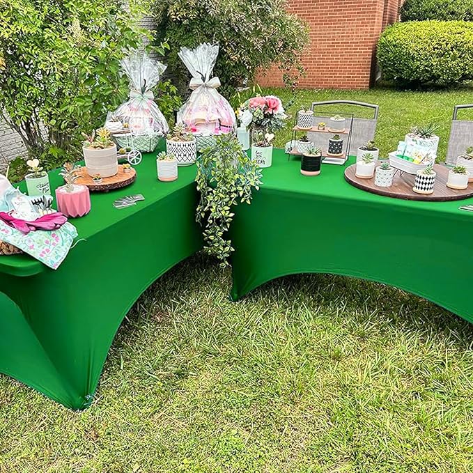 Trlyc 2 Pack 6FT Spandex Table Cloth - Image 2