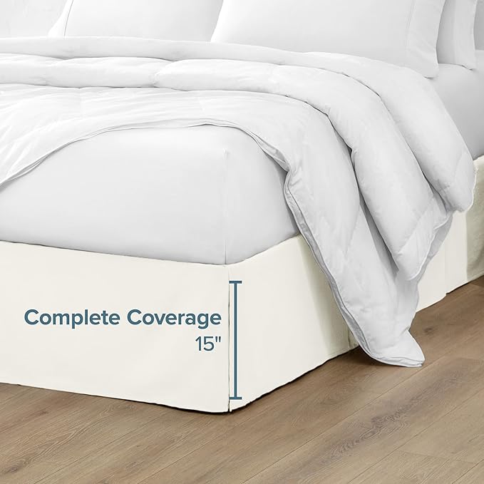 Bare Home Full Bed Skirt - Image 4