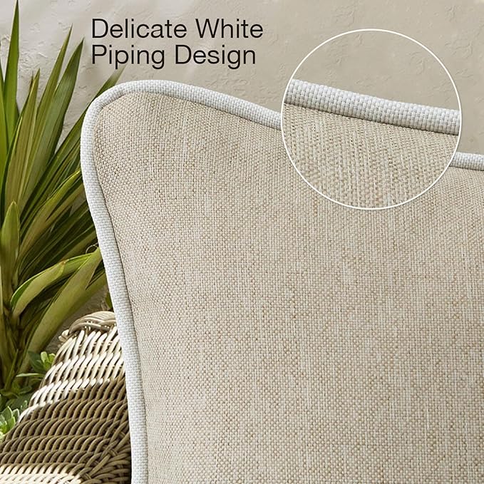 Decorative Outdoor Water Repellent Throw Pillows - Image 2