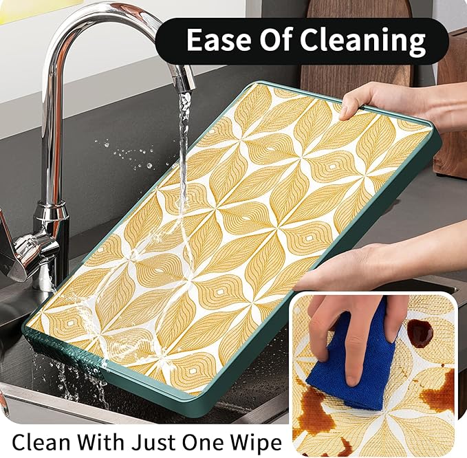 Shelf Liners for Kitchen Cabinets 23.62in x 39.5FT, Non Adhesive Cabinet Liner - Image 6