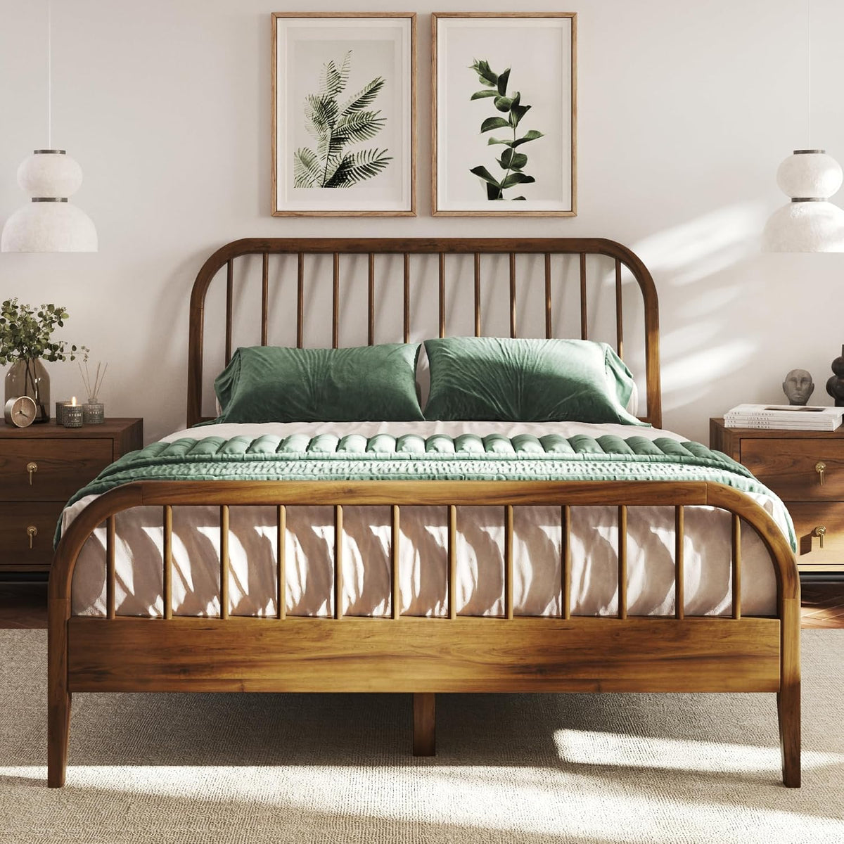 dg casa wesley solid wood full size bed, main product view