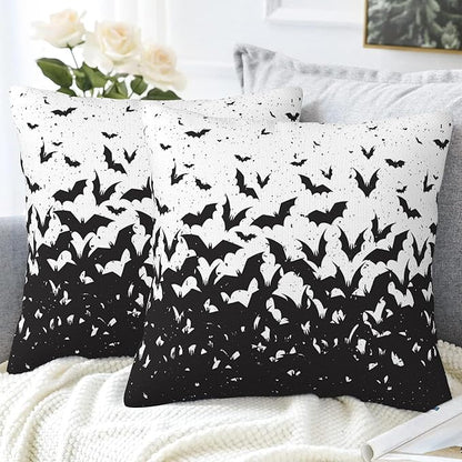 Throw Pillow Covers Small Scattered Flower Pillow Covers 18x18 Inch Set of 2 - Image 4