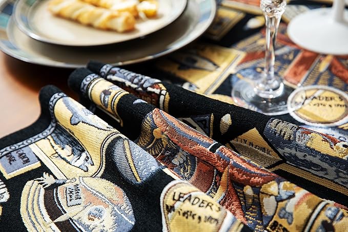 13×72 Inch Table Runner, Retro-Luxury Tassels Series - Image 7