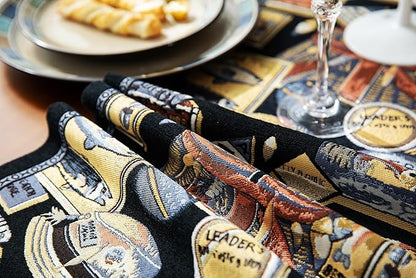 13×72 Inch Table Runner, Retro-Luxury Tassels Series - Image 7
