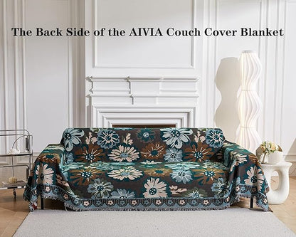AIVIA Couch Cover Sheet Blanket, Oversized Covers - Image 7