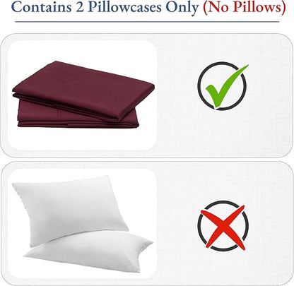 California Design Den King Size Pillows Cases Set of 2 - Image 2