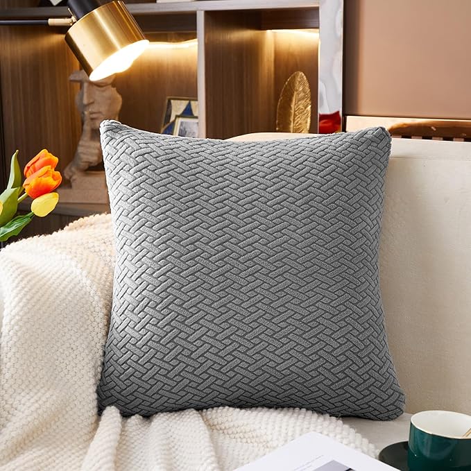 Throw Pillow Covers Couch Pillows Covers Wear-Resistant Universal Stretch - Image 2