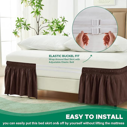 Biscaynebay Wrap Around Bed Skirts - Image 4