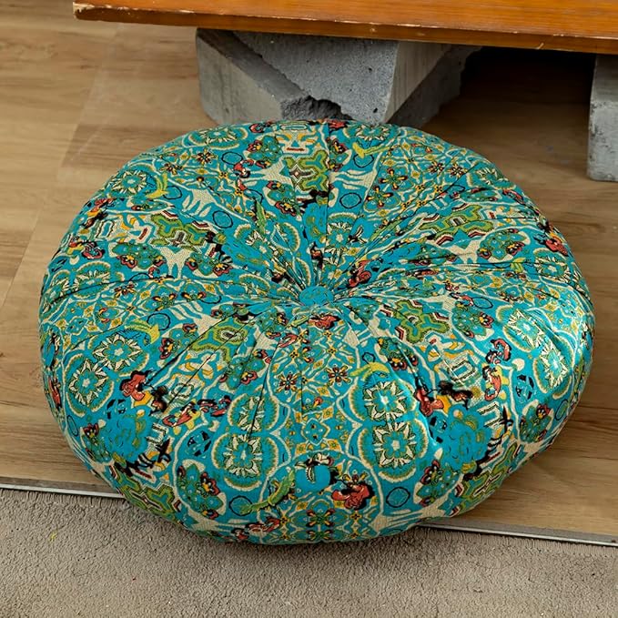 vctops Boho Cotton Linen Round Chair Seat Cushions - Image 2