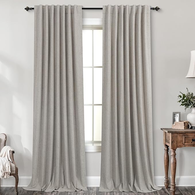 KOUFALL 108 Inch Curtains Long - Image 9