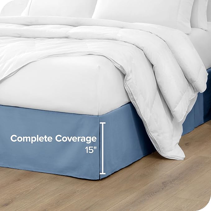 Bare Home King Bed Skirt - Image 4