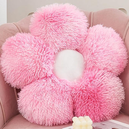 MorroMorn Flower Pillow Shaped Throw Pillows by MorroMorn