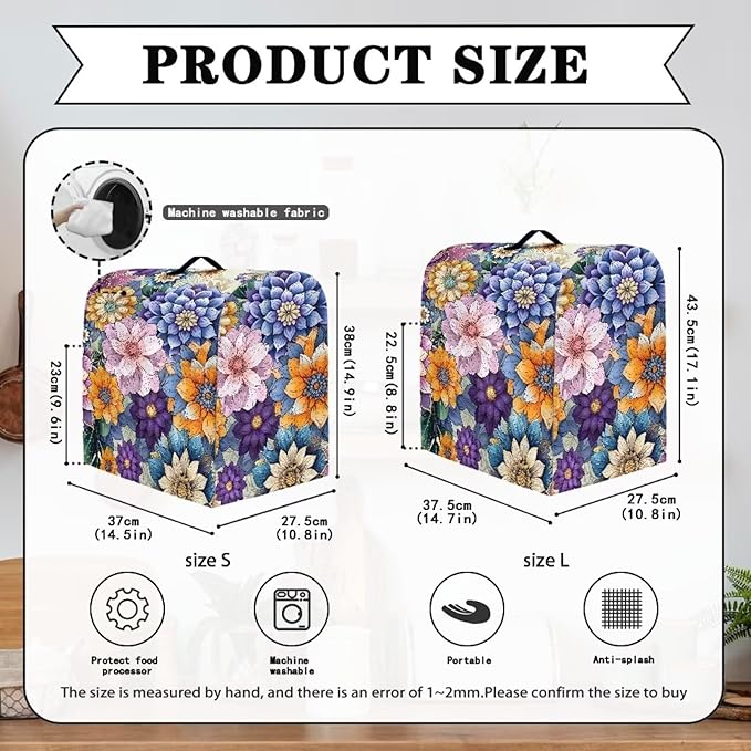 Boho Flower Mixer Covers Dust Covers - Image 6