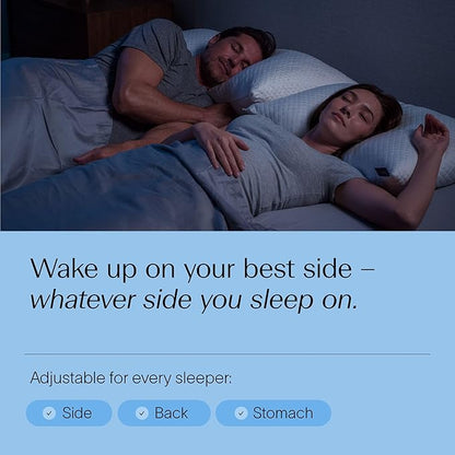 DreamyBlue Signature Pillow w/Adjustable Loft • Shredded Memory Foam Fill • - Image 5