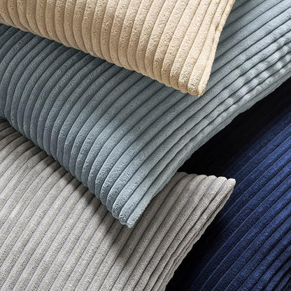 MIULEE Winter Pack of 2 Corduroy Pillow Covers Soft Soild Cushion Cases - Image 2