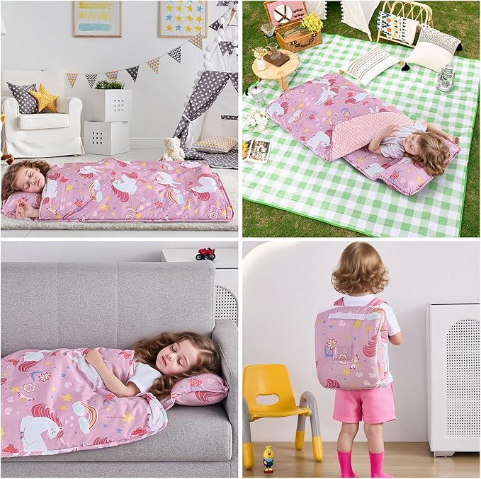 DJY Toddler Nap Mat, Kid Slumber Bag - Image 6