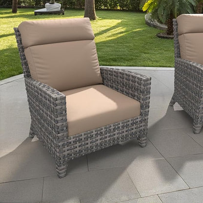 Covers & All CoverRite Rectangle High Back Chair Cushion, 600 Denier, Foam Seat - Image 7