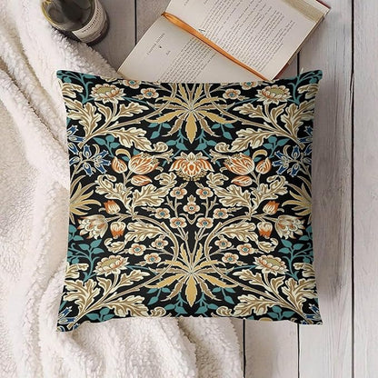 William Morris Floral Original Throw Pillow Covers Boho Chic Retro Floral Cozy - Image 4