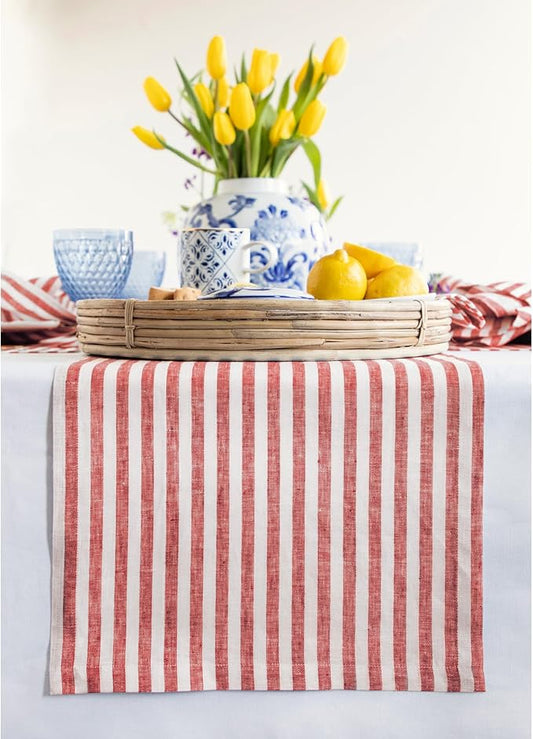 Solino Home Linen Table Runner 60 Inches by SolinoHome