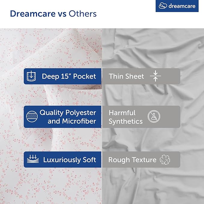 DREAMCARE Queen Size Sheets - Image 8