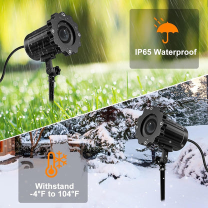 Halloween Projector Lights Outdoor, Ghost Halloween Projector for Yard