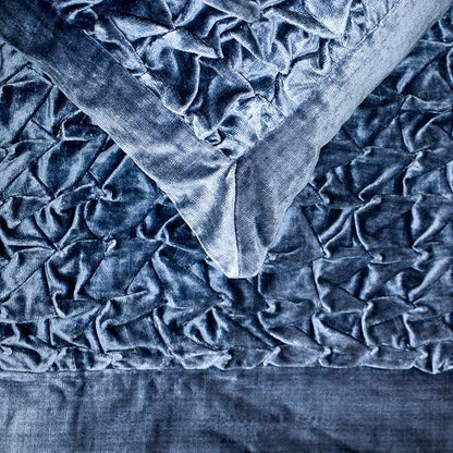 The HomeCentric Blue Bed Runner - Image 4
