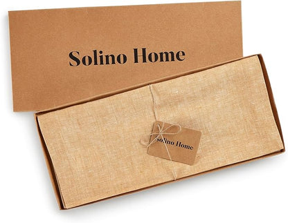 Solino Home Linen Table Runner 144 Inches Long - Image 5