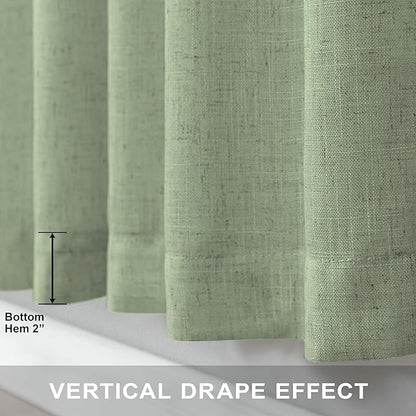 Light Sage Curtains 72 Inch Length - Image 6